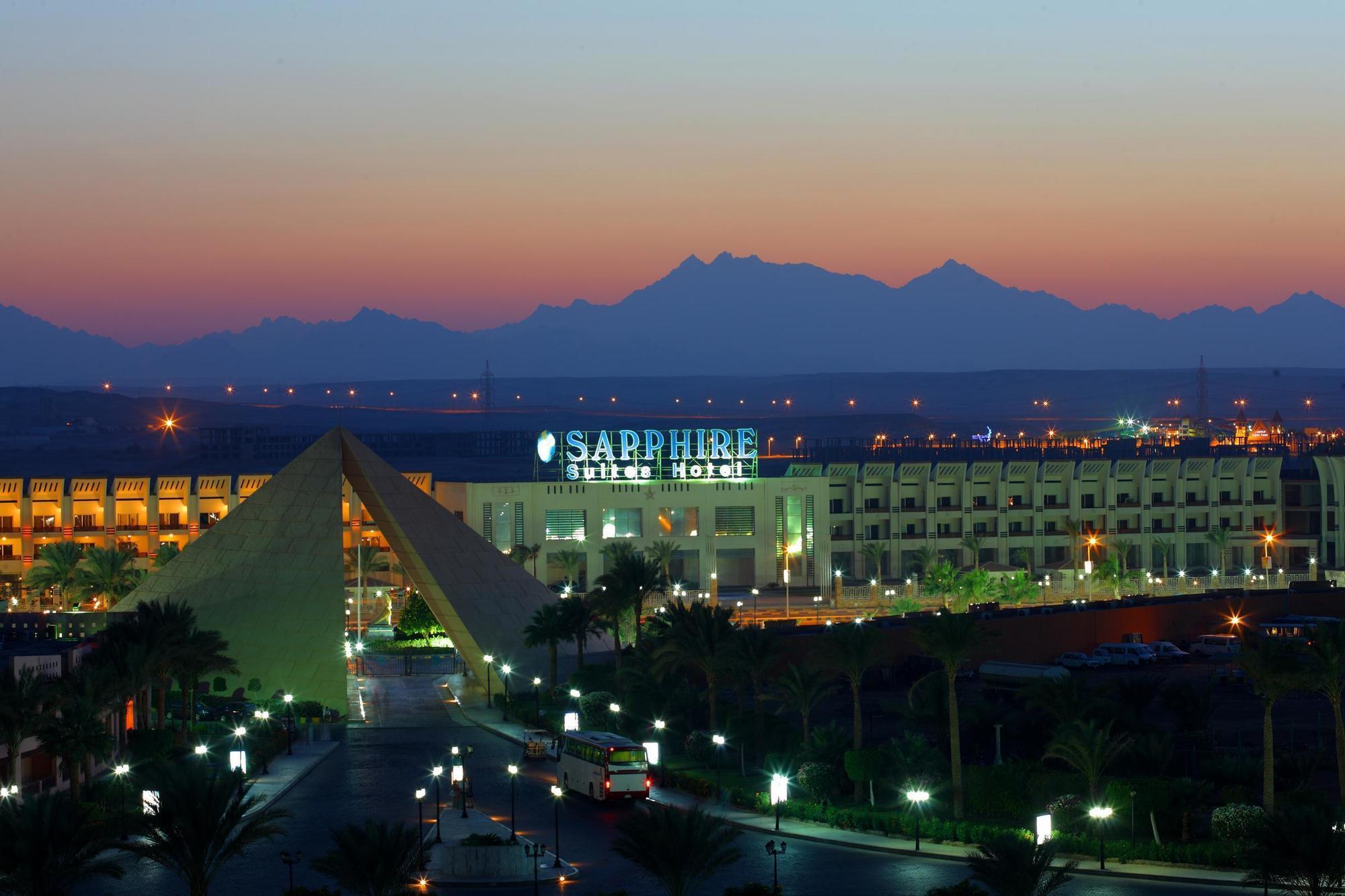 Golden 5 Sapphire Suites Hotel Hurghada Eksteriør bilde