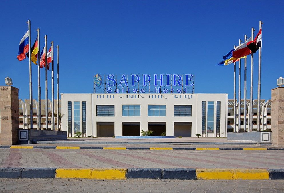 Golden 5 Sapphire Suites Hotel Hurghada Eksteriør bilde