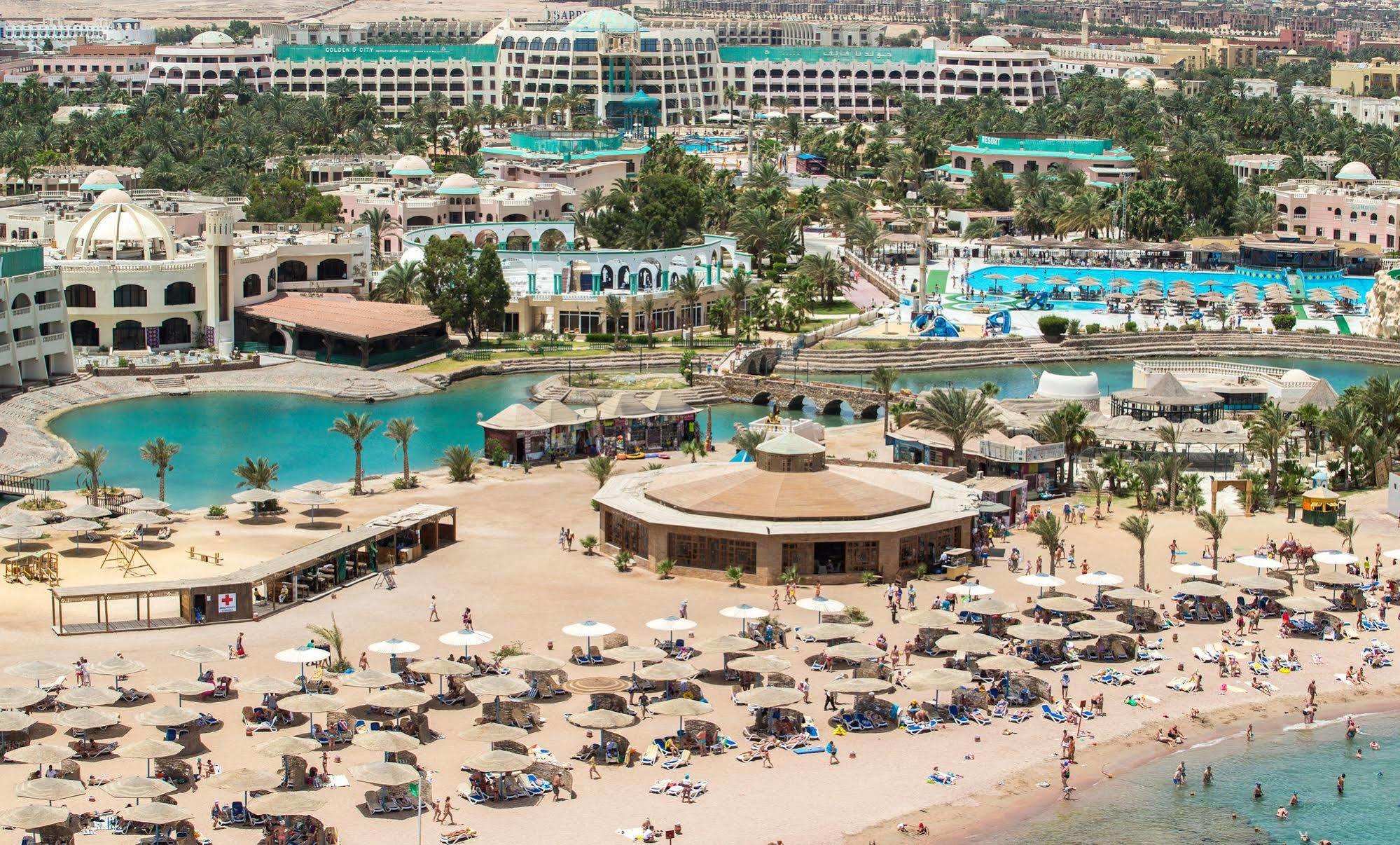 Golden 5 Sapphire Suites Hotel Hurghada Eksteriør bilde